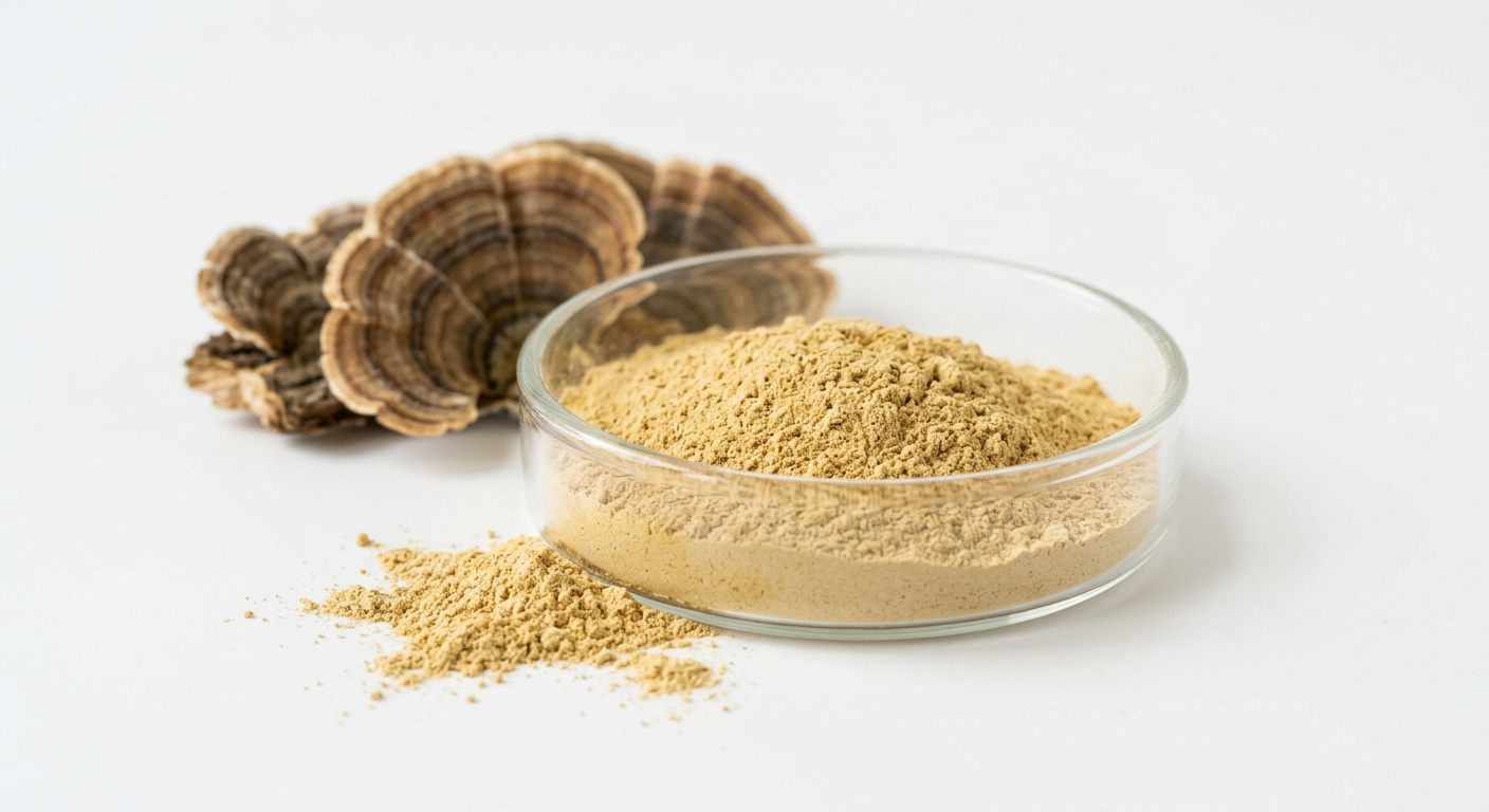 Экстракт гриба Траметес разноцветный (Turkey Tail Extract Powder)