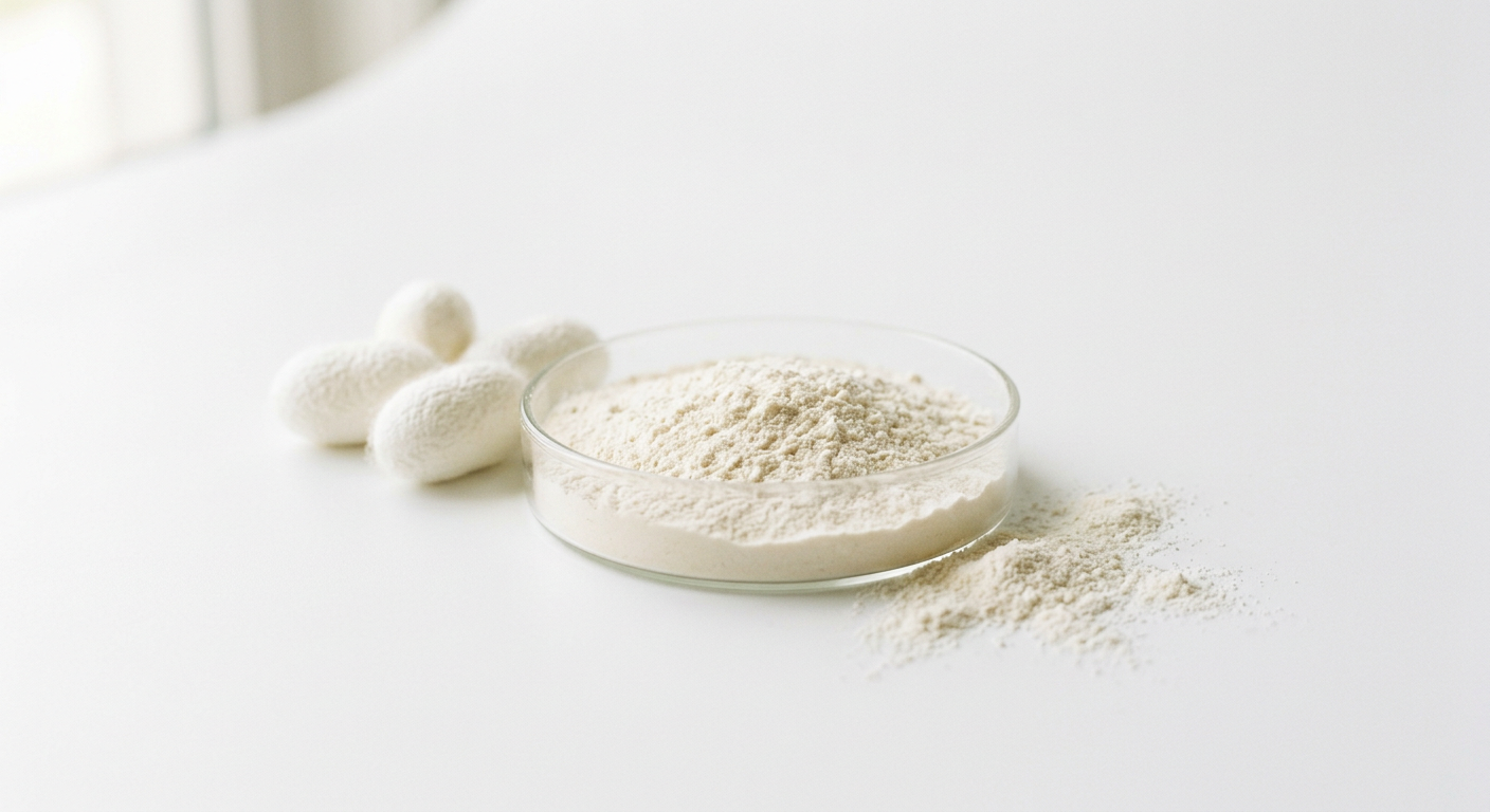 Протеиновый порошок фиброина шелка (Silk Fibroin Protein Powder)