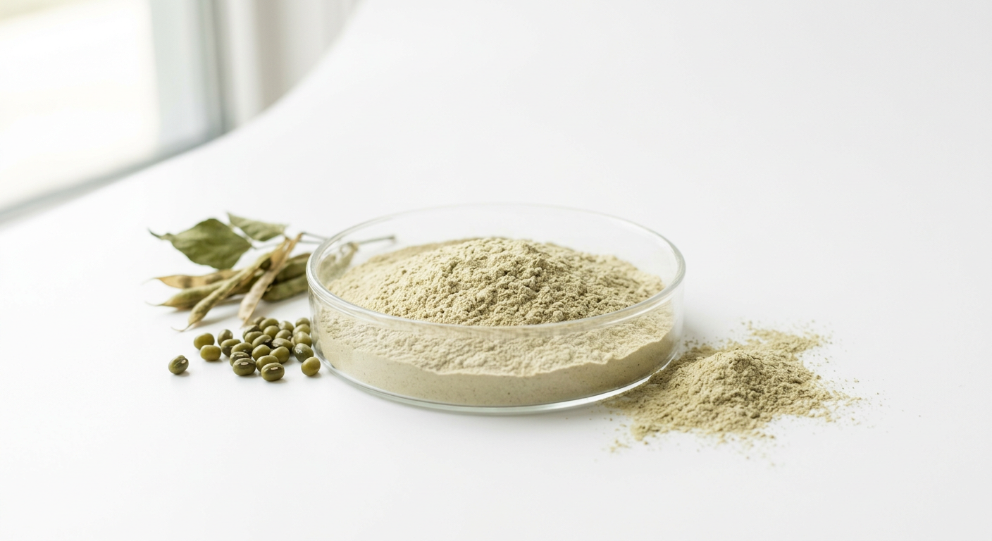 Маш сығындысы (Vigna radiata) ұнтағы