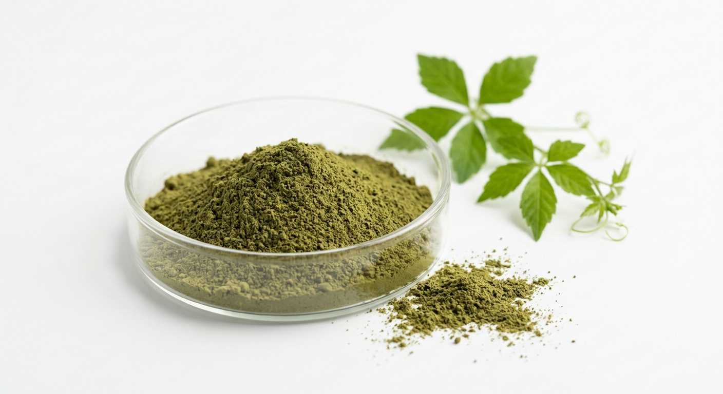 Экстракт листьев Гиностеммы пятилистной (Gynostemma pentaphyllum)