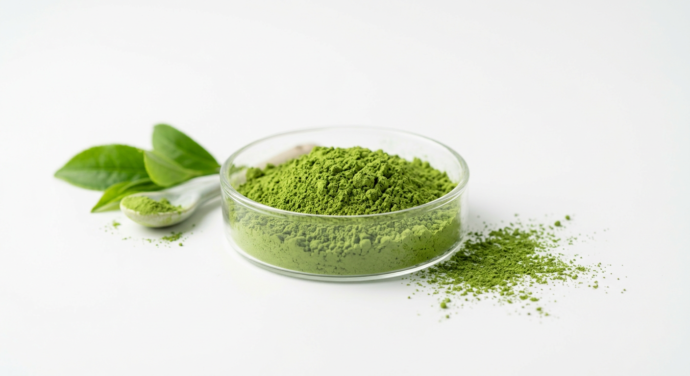 Матча чайный порошок (Instant Matcha Tea Powder)