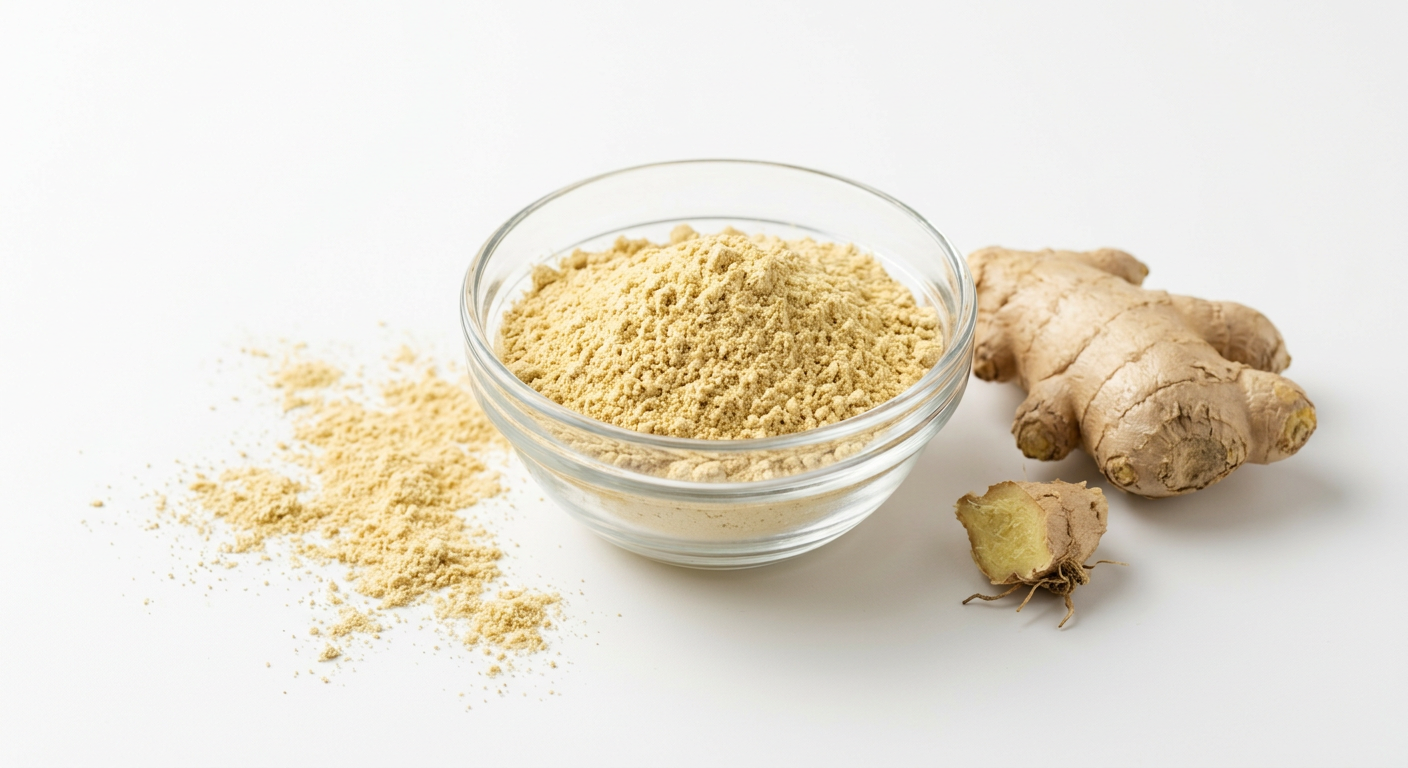 Органический имбирный порошок (Zingiber officinale)