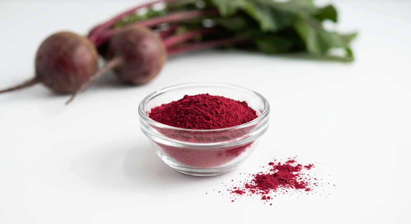 Органический порошок красной свеклы (Beta vulgaris)